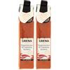 UBENA, Peperoncino di Cayenna Macinato, Sapore Lievemente Affumicato, Piccantezza Moderata, Formato Clip Sachet da 21 gr (Confezione da 2)