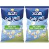 Riso Scotti Chips di Riso Sour Cream & Onion Snack con Riso, Senza Glutine, Senza Olio di Palma, 40g (Confezione da 2)