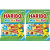 Haribo Mini Mix, Caramelle Gommose, Gusto Frutta, Ideale Come Regalo, 14 Minibustine - 250gr (Confezione da 2)