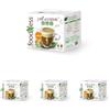 foodNess - 1 Box da 10 Capsule di Ginseng Dolce Free, Capsule Compatibili con Sistema Dolce Gusto, Solubile per Caffè con Estratto di Ginseng, Senza Glutine, Additivi, Lattosio e Zuccheri Aggiunti