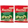 Sperlari - Torroncini Morbidelli Teneri con Pistacchi e Mandorle Ricoperti, Senza Glutine - 117 gr (Confezione da 2)