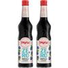 Toschi Zero+ Sciroppo Senza Zuccheri al gusto di Mirtillo in Bottiglia di vetro da 560 ml. (Confezione da 2)