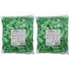 Mera & Longhi Caramelle Quadre Latte Menta - Confezione da 2 kg