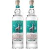 CAZADORES Tequila Blanco, 40% ABV, 70cl / 700ml, Alcool Bidistillato Prodotto con 100% Agave Blu Weber (Confezione da 2)