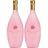 Bottega Bocca di Rosa Rosolio Liquore alle Rose - 500ml (Confezione da 2)