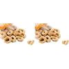 Isola coop. soc., Taralli scaldati classici bio, 250g (Confezione da 2)