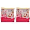 FunCakes Mix per Enchanted Cream: Crema Bianca come la neve facile da usare, molto leggera e soffice, Ottima per farcire e coprire torte o come guarnizione per cupcakes, Halal. 200 g (Confezione da 2)