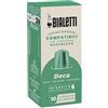 Bialetti Caffè Capsule Compatibili Nespresso®, Deca, 10 Capsule (Confezione da 5)