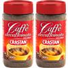 Crastan - Caffè solubile decaffeinato - 1 Barattolo in PET da 100g (Confezione da 2)