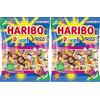 Haribo Rainbow Pixel Caramelle Gommose Frizzanti, Gusto Frutta, 160g (Confezione da 2)