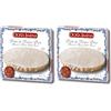DOÑA JIMENA - Torta di Dolce alla Mandorla, Senza Glutine, Consistenza Croccante, Dolce Natalizio con Ricetta Artigianale, Qualità Extra, Formato Rotondo, Torrone tradizionale, 150 g (Confezione da 2)