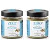 Agrisicilia crema spalmabile al Pistacchio zero% zuccheri aggiunti con poche calorie e ideale per colazione e merenda vasetto da 200 grammi (Confezione da 2)