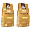 La Veronese | Pasta Senza Glutine, Fusilli al Teff Integrale, Essiccazione Lenta e a Bassa Temperatura, 250g (Confezione da 2)