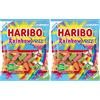 Haribo Rainbow Frizzi, Caramelle Gommose Frizzante Ripiena, Gusto Frutta, Ideale Come Regalo - 150gr (Confezione da 2)