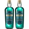 Venturo Aperitivo Mediterraneo Liquore, con Rosmarino, Limone Siciliano, Sale Marino e Camomilla Blu, 15% vol, 70cl (Confezione da 2)