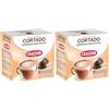 CRASTAN 1870 - Capsule compatibili Dolce Gusto - Cortado Espresso Macchiato - 1 box da 10 capsule - Senza Glutine (Confezione da 2)