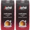 Segafredo Zanetti Caffè Crema Classico in grani 1 chilo (Confezione da 2)