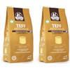 La Veronese | Pasta Senza Glutine, Paccheri al Teff Integrale, Essiccazione Lenta e a Bassa Temperatura, 200g (Confezione da 2)