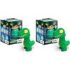 MEGGA EGG CRAZE MEGA EGG DINOREX, Dinosauro che si schiudono in acqua, uova dinosauro che cresce nell acqua diversi modelli, giochi bambini uovo da cova, uovo sorpresa. (Confezione da 2)
