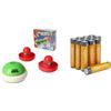 EPOCH Games EPOCH Super Mario Hover Shell Strike, gioco azione, & Batterie AAA Alcaline Amazon Basics 12 pz, 10 anni