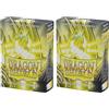 Dragon Shield ART11114 (60) Nein Japanese Size Sleeves 60pk, Matte Yellow (Confezione da 2)