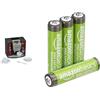 Theo Klein Bosch Macchina caffè, Suoni realistici, 3+ Anni, & Batterie AAA Ricaricabili Amazon Basics 4 pz, 850mAh