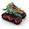 A ALEXANDER Constructor Tanky - Set di costruzione in metallo - 219 pezzi - Veicolo cingolato da montare - STEM da 8 anni
