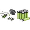 Revell Control Revell RC Elicottero Streak, fosforescente/IR, 15cm, & Batterie AA Ricaricabili Amazon Basics 12 pz, 2000mAh