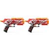 XSHOT Hyper Gel Stinger, un'arma a caricamento manuale con 1.000 pallini e un caricatore da 200 colpi. Include occhiali protettivi. Età: dai 14 anni in su. Prodotto da ZURU. (Confezione da 2)