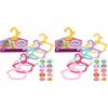 BABY born 5 appendiabiti per bambole - Materiale riciclato - Accessori per bambole di alta qualità - Accessori adatti a bambole di 43 cm (Confezione da 2)