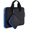 HSEOK 13 Pollici Custodia Borsa per Laptop con Manici Portatile, Neoprene Elastico Impermeabile Sleeve per 13 MacBook Pro/Air M1, XPS 13 e il più popolare laptop da 13, con Piccolo Caso