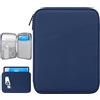 Dadanism 9-11 Custodia Protettiva Borsa Tablet Per iPad (A16) 11, iPad Air 11 M4/M3, iPad Pro 11 M5/M4, iPad 10a Gen/Air 5 10,9, iPad 9/8/7a Gen 10,2, Galaxy Tab A11+ 11, Tab M11 11, Denim