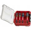 Milwaukee Shockwave - Set di 4 chiavi esagonali magnetiche da 1/4, 7,0/8,0/10/13 mm