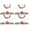 LINA OFFICINE GRAFICHE CREATIVE biglietto auguri natale italiano formato 16 x 11 portasoldi regalo natalizio 96-909 (Confezione da 4)