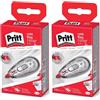 Pritt Correttore Refill Flex System, Correttore a Nastro Ricaricabile, 4.2mm x 12m (Confezione da 2)