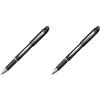 Uni-Ball 145499 - Penna roller Jetstream SX-210, 0,5 mm, nero (Confezione da 2)