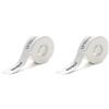NIIMBOT Etichette termiche (1,5 cm x 5 cm) per D11 D110 D101 H1S, carta adesiva impermeabile 1 rotolo da 130 (bianco) (Confezione da 2)