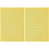 Blasetti Cartelline 3 Lembi in Cartoncino Riciclato - CARTECO' GIALLO - Raccoglitore Documenti Per Ufficio, Formato 25x35 cm, Confezione 50 Pezzi, Carta 1800gr (Confezione da 2)