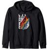 Star Wars Millennium Falcon Wears Retro Stripes Felpa con Cappuccio