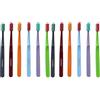 Betadent 1 SPAZZOLINO MEDIUM. Setole medie con punte arrotondate per un'azione antiplacca delicata, ma efficace. Un pezzo, colori assortiti. (Confezione da 2)