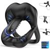 DRAGOSTI Anello Vibrante per Lei e Lui con Lingua Regolabile 360°, Doppio Anello Vibrante per Clitoride e Pene Sexytoysys Coppia, Giochi Erotiici Anello Vibrante Sex Toys Uomo Cock Ring Anello per Pene da Uomo