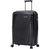 TOTTO - Valigia rigida espandibile Traveler, dimensioni cabina, media o grande (82 l o 139 L), singolo o set di 3 pezzi, ruote a 360°, maniglia telescopica, cinghie di compressione interne e lucchetto
