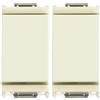 Vimar Interruttore 1P 10Ax, Bianco (Confezione da 2)