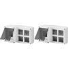 Gewiss GEHAEUSE F.4 MOD.DIN U.4X2 SYSTEM-MOD. (Confezione da 2)