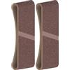 Bosch 2608606044-3 Nastri Abrasivi B.F.Wood, 75 x 480 mm, P80 (Confezione da 2)