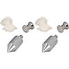 WOLFPACK Piombo professionale noce magnete 400 grammi (Confezione da 2)