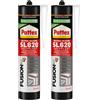 Pattex Sigillante Silicone SL620 Serramenti ed Edilizia Rame RAL 9016, Sigillante Neutro a Basso Modulo, Resiste alle Muffe, agli Agenti Atmosferici, ad Acidi e Basi Diluiti, ai Raggi UV, 300ml