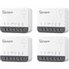 SONOFF ZBMINIR2 Interruttore Zigbee, 4 Pezzi, Senza Neutro. | Interruttore Zigbee senza neutro, richiede un hub Zigbee per il controllo intelligente e supporta il controllo a 2 vie.