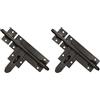 KOTARBAU® Bolt Gate 270 mm (10.63 in) Serratura con chiavistello Serratura a botte Capannone Capanno Pollaio Pollaio Rivestito (Confezione da 2)