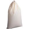 Household Essentials Extra Large cotone naturale sacchetto della lavanderia, Beige